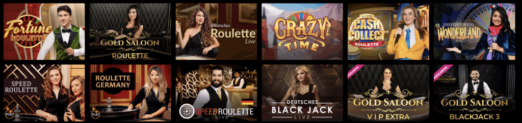 zetcasino live casino spiele